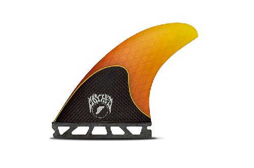 FUTURES フューチャーフィン RTM/CARBON MAYHEM 3.0 SMALL ORANGE TRI FIN フィン サーフィン
