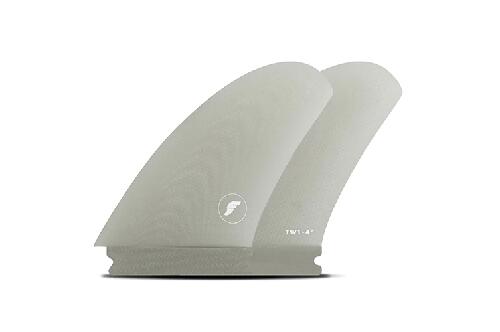 FUTURES フューチャーフィン F.GLASS TW1 CANARD PAIR (4deg) SMOKE TWIN FIN フィン サーフィン