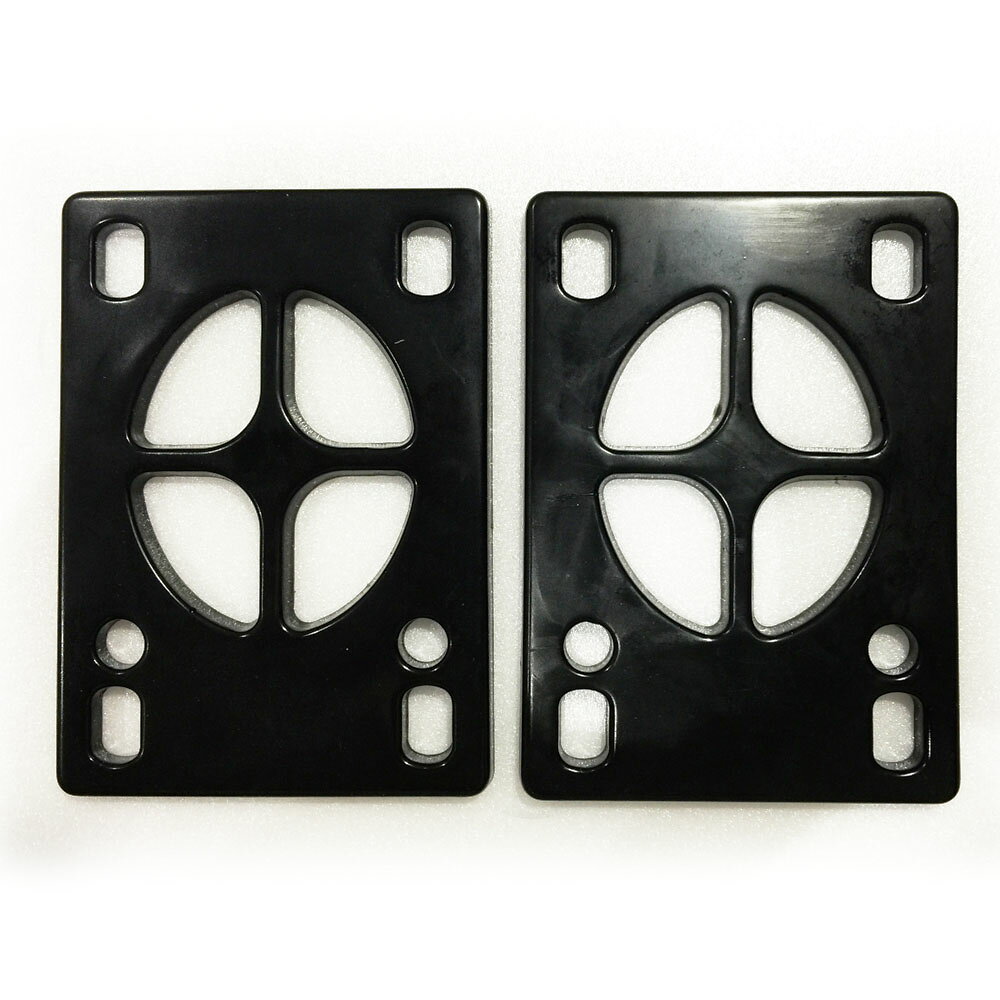 ・1/8"(3mm) PU フラットライザーパッド・サーフスケートに適したクッション製の高い柔らかな素材・伸びのあるターンをサポートするライザーパッド・1set : 2PCS