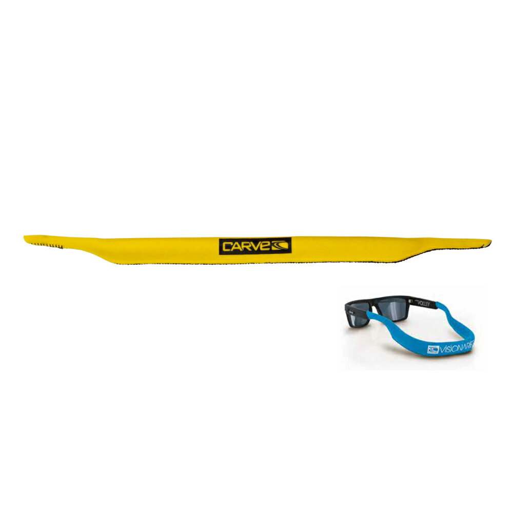 Rakuten - CARVE 7002 FLOATING STRAP YELLOW フローティングストラップ CARVE EYE WEAR サングラス サーフィン