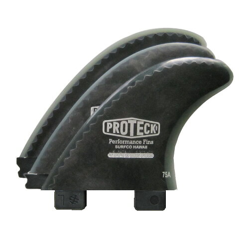 PROTECK 4.25 X-FOIL REGULAR FCS BLACK/SMOKE トライフィンセット FINS フィン/関連アイテム サーフィン