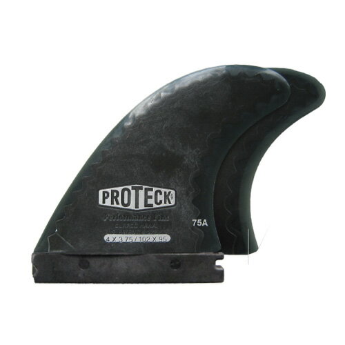 Rakuten - PROTECK 4.0 SIDE X-FOIL 80A FUTURE BLACK/SMOKE サイドフィンセット PROTECK FINS フィン/関連アイテム サーフィン