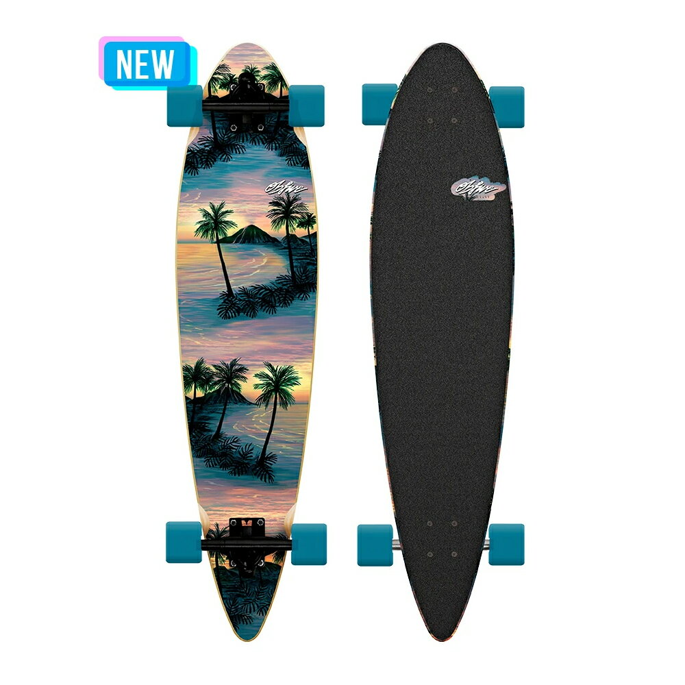 OBFIVE HAPPY HOUR LONGBOARDS 38 OB FIVE スケートボード サーフィン