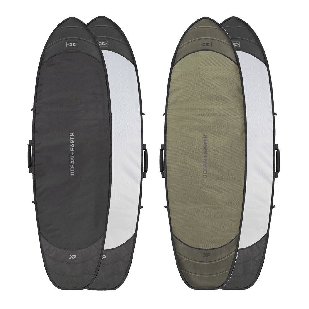 【HYPA FISH DAY COVER】トラベルに適した頑丈な設計のワイド＆フィッシュボード用ハードケース本体重量：1.92 kg適合するサーフボードの幅：22.5inch（57cm）＊多少の前後がございます。目安としてご検討ください■ HYPA SERIES（ハイパーシリーズ）XP（エクストラ・プロテクション）により、従来のCOMPACT DAY SERIESよりもさらに頑丈なトラベルカバーへと進化しました。-EXTRA PROTECTION特に衝撃が大きいノーズ・テール・レールにエクストラパッドを追加-ARMOUR WEAVE丈夫で破れにくい撥水性生地-DOUBLE PADDED SIDE WALLサイドに20mmパッドを敷くことで、より強度をアップ