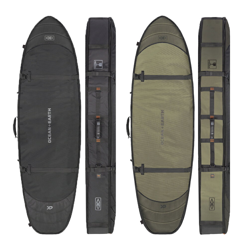 【HYPA FISH/SHORT TRAVEL COVER】複数枚のサーフボードを収納して、快適なサーフトリップをサポートするTRAVEL COVER SERIES。本体重量：4.22 kg適合するサーフボードの幅：22.5inch（57cm）外寸（cm）2000x550x200＊多少の前後がございます。目安としてご検討ください■ HYPA SERIES（ハイパーシリーズ）XP（エクストラ・プロテクション）により、従来のCOMPACT DAY SERIESよりもさらに頑丈なトラベルカバーへと進化しました。-EXTRA PROTECTION特に衝撃が大きいノーズ・テール・レールにエクストラパッドを追加-ARMOUR WEAVE丈夫で破れにくい撥水性生地-DOUBLE PADDED SIDE WALLサイドに20mmパッドを敷くことで、より強度をアップ