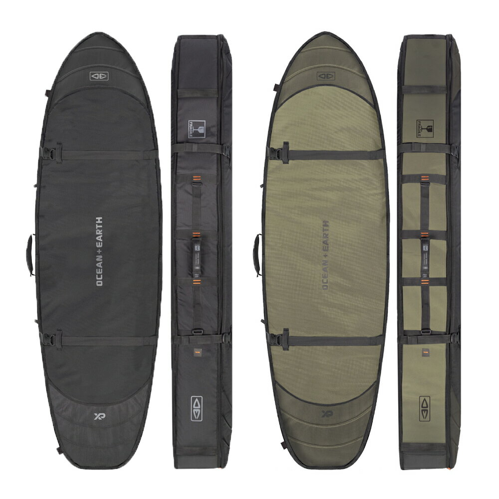 乐天商城 - O&E HYPA FISH/SHORT TRAVEL COVER 6.8ft 3 BOARDS OCEAN&EARTH ボードケースハードケース サーフィン