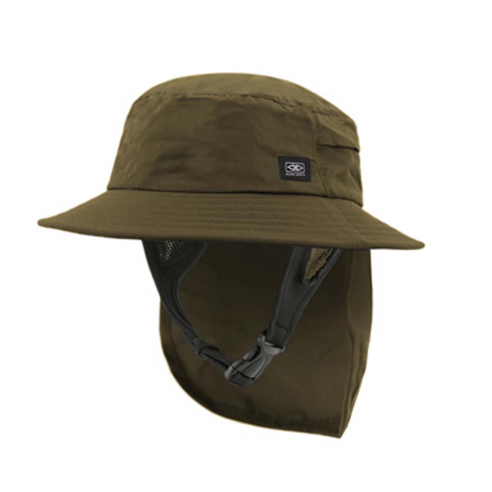O&E INDO STIFF PEAK SURF HAT OLIVE OCEAN&EARTH サーフハット サーフィン