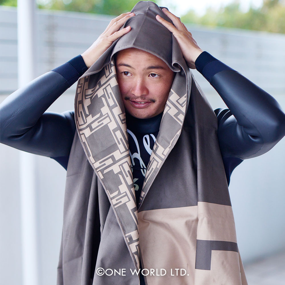 TLS MICRO FIBER BEACH TOWEL QUAD ビーチタオル サーフィン TLS TOOLS ツールス