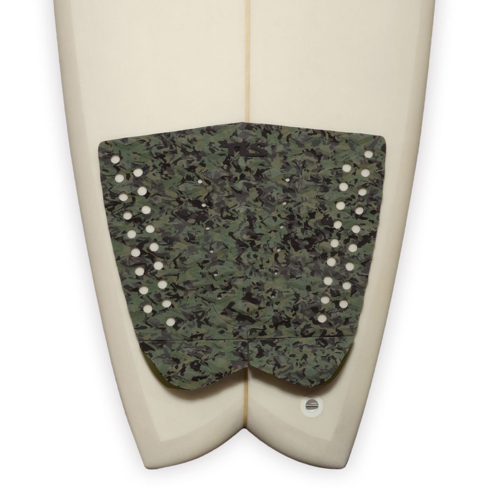 TLS WIDE FISH GREEN CAMO ワイドフィッシュ TLS TOOLS ツールス デッキパッド サ...