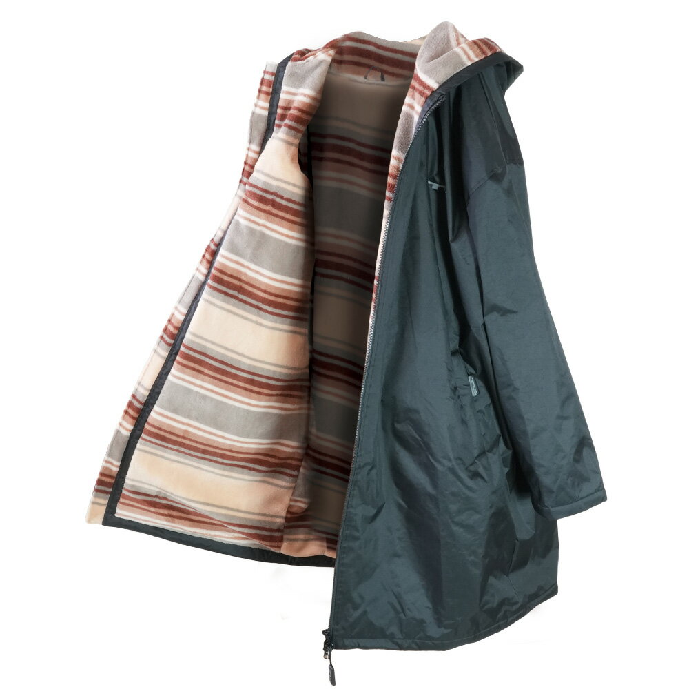 TLS WATER PROTECTION MICRO PONCHO BORDER 防水サーフポンチョ-ボーダー サーフィン TLS TOOLS ツールス