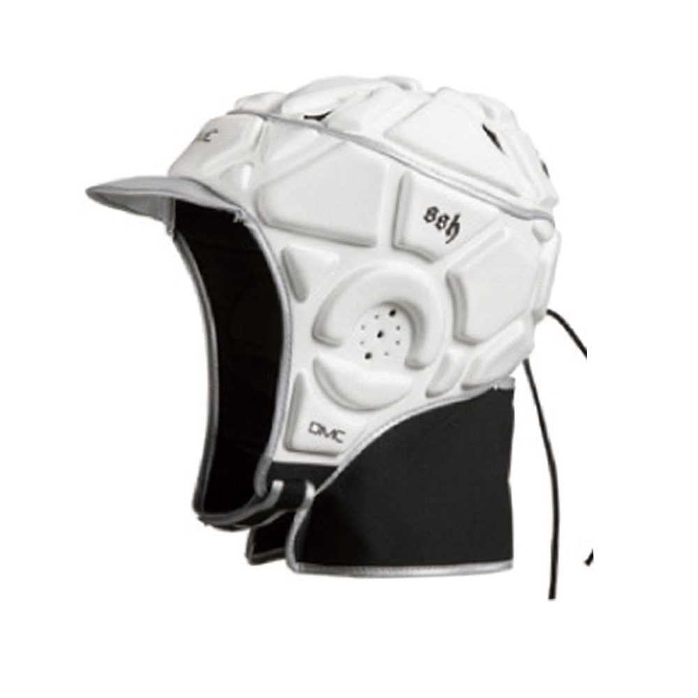 【DMC SOFT SURF HELMET SERIES｜サーフヘルメット】 ・アゴのストラップは外れにくい折り返し方式にベルクロ＆スナップボタン留め ・日焼け対策にもなるネックプロテクター ・耐久性が高い熱成形によるサーフヘッドギア ・衝撃から頭を保護するナイロンエラスタンNBRフォーム仕様 ・岩場やリーフポイントでのサーフィン、ウインドサーフィン、カイトサーフィン、SUP、ヨット、カヤック、キャニオリング、ラフティングなど、ウォータースポーツ時の衝撃から頭部を守ります。 ■ サイズリスト XS：52cm S：54cm M：56cm L：58cm XL：60cm ＊あくまで目安になります。