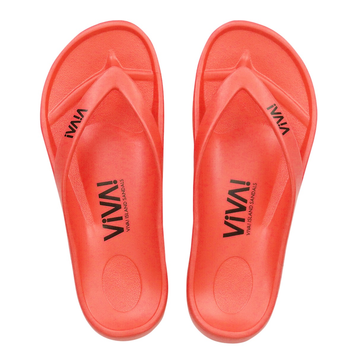 【VIVA! ISLAND(ビバアイランド) FLIP FLOP】 適度な弾力と柔軟性が魅力の超軽量ビーチサンダル 土踏まずアーチ＋ブリッジにより「素足感覚」の履き心地 豊富なカラーバリエーション ■ おすすめポイント・仕様 (1)EVA素材を使用 ・高い耐久性と耐水性 ・濡れた場所でも滑りにくいグリップ性 ・水洗い可能・高い防臭性 ・適度な弾力と柔軟性、超軽量素材 (2)一体成型 ・鼻緒が外れない ・高い耐久性能 ・ソールは防滑グリッドデザイン (3)素足感覚 ・土踏まずアーチ＋ブリッジ ・快適な履きやすさを追求したデザイン (4)安心でエコな日本製 ・品質にこだわった「Made In Japan」 ・環境に優しい国内製造 ■サイズ展開：18(19.5〜20.5cm)、20(19.5〜20.5cm)、21(20.5.〜21.5cm)、22(21.5〜22.5cm)、23(22.5c〜23.5cm)、24(23.5〜24.5cm)、25(24.5〜25.5cm)、26(25.5〜26.5cm)、27(26.5〜27.5cm) 、28(28.0〜29.0cm)