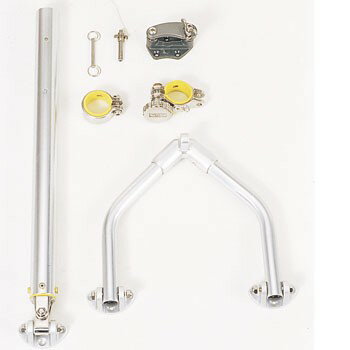 REGAR リガー アウトリガーU型サポート スーパーライト＆グラスロッド4.7m 1艇分 ボート用品 外装品