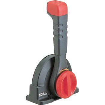 樂天商城 - ニッパツメック KB コントロールボックス シングル クラッチ用(黒) インチ仕様 NB0702-00 操舵装置 ボート用品