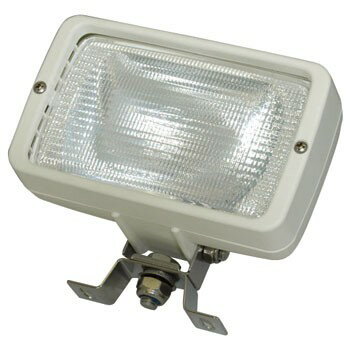 ■サイズ：153mm×93mm■使用電圧：24V■消費電力：55W■カラー：ホワイト■電球：ハロゲンバルブ■本体：防水構造、耐紫外線PVC(ケース)