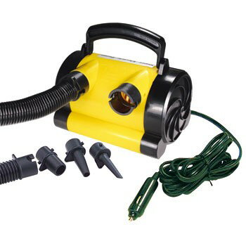 電動エアーポンプ シガーライタープラグ DC12V バナナボート マリンスポーツ