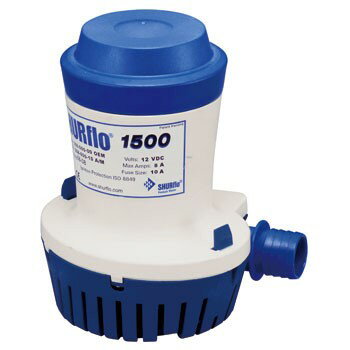 Rakuten - SHURFLO 水中ポンプ 1500GPH 12V 水回り ボート用品