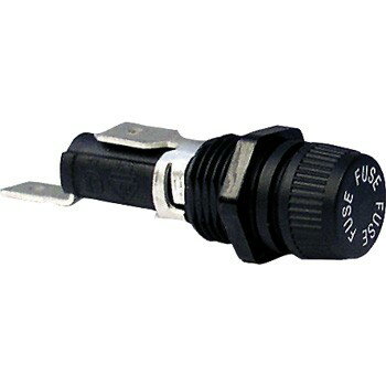 Battery - BLUE SEA SYSTEMS ブルーシー 防水ヒューズホルダー 5021 6.4mm×32mm ボート用品 電源・配線 スイッチ・配線部品