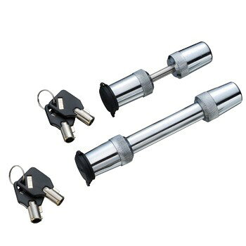 ヒッチ&カプラーロック TM31 スチールクロームメッキ トレーラー用品