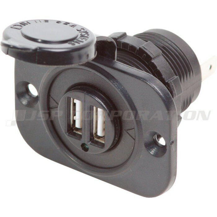 Battery - 2.1A USB チャージャー 1016 DC12〜24V ボート用品 電装品
