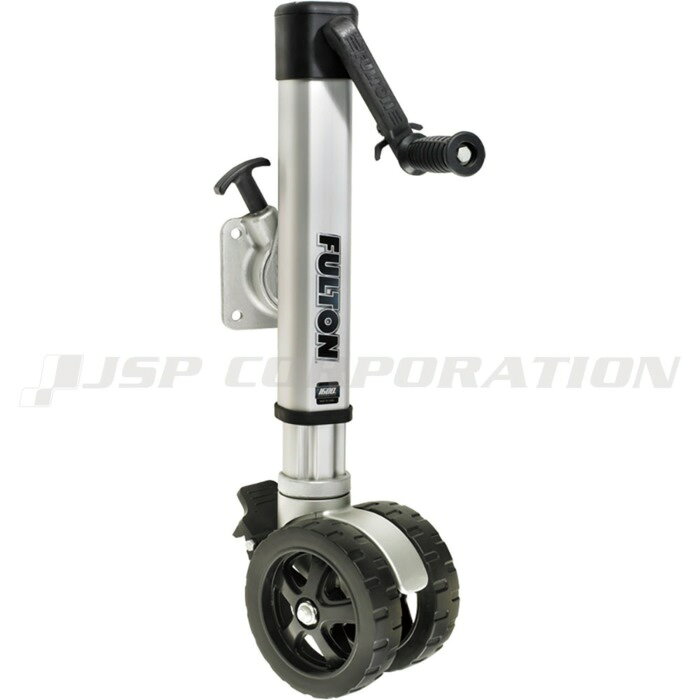 FULTON F2アルミニウムジャッキ ツインホイール 最大負荷725kg トレーラー用品