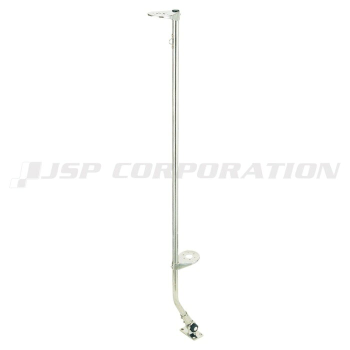 TAC 津守合金製作所 オープンデッキマスト・可倒式 両舷灯台付き 伊吹用 上下間隔 1010mm ボート用品