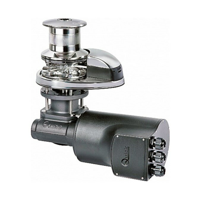 ■モーター出力：700W■電圧 VDC：24V■最大巻上：320kg■常用巻上：107kg■消費電流：50A■最大巻上速度：25.3m/分■常用巻上速度：14.4m/分■自重：16.3kg■適用ボート長：23-33FT●光沢の美しいSUS316 材を使用したウインドラスです。●ジプシー部をウィンチハンドルで緩めると、ジプシー部はフリーとなります。オートフリーフォール機能は備わっていません。●専用8mm-DIN766 チェーン＆1/2 インチ3 打ポリエステルロープを使用してください。●リバーシングソレノイド、ナイロンウインチハンドルが標準装備。　●昇降スイッチはオプションです。●画像は、ドラム無しタイプとなります。