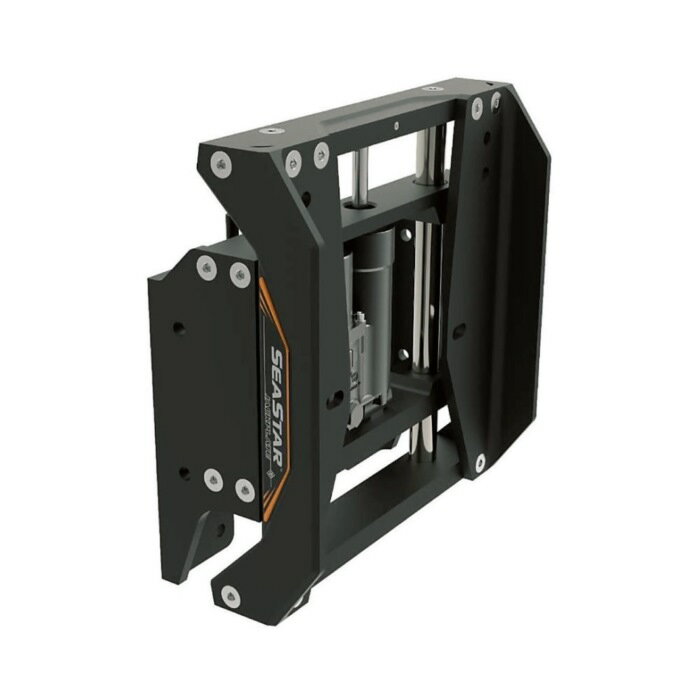 ■DC12V用■付属品：ハーネス、スイッチ●船外機を後方へ装着してボートバランスを最適化することで走行性能を向上させます。●電動油圧リフトにより船外機の上下位置を8.5秒で移動できます。●4ストローク船外機の最大300HP(283kg)まで取付可能。●前面と後面の画像はイメージ写真となります。