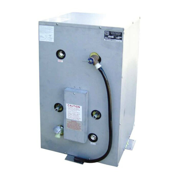 ■サイズ：幅41×奥行56×高さ41cm■タンク容量：41.6L■120V15A 1500W■エンジン冷却水吸排水口：5/8”ホース用、冷水入口・温水出口：PT1/2”●AC115V電源とエンジン冷却水を併用することで〜75℃の温水にすることが出来ます。●タンクには必ず水を注入した状態で使用してください。●凍結の恐れがある時は、必ず排水してください。