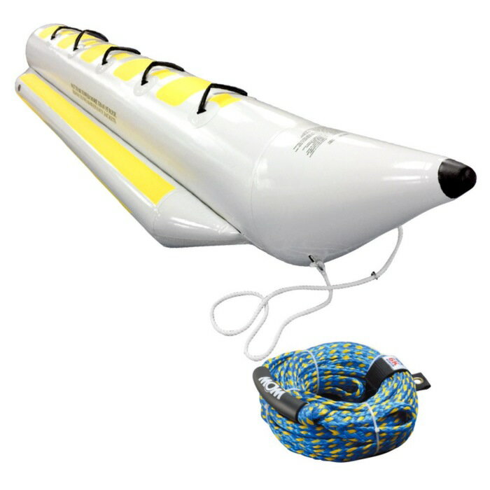 TWELVE トゥエルブ ウォータースレッド5人乗 2点セット ロープ付 バナナボート バナナボート