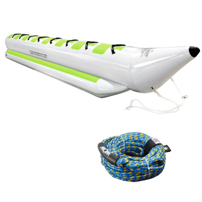 TWELVE トゥエルブ ウォータースレッド8人乗 2点セット ロープ付 バナナボート バナナボート