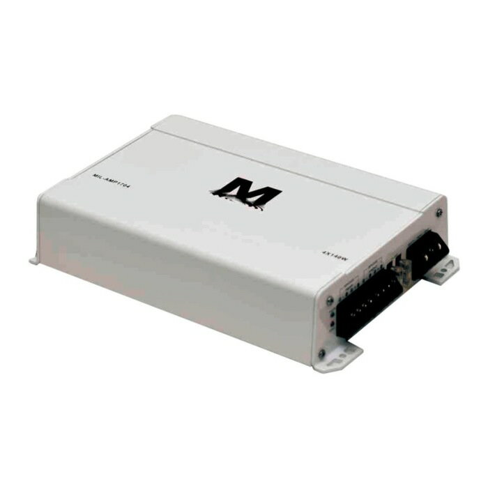 乐天商城 - MILENNIA 4 チャンネルアンプ MIL-AMP1704 DC12V ボート用品 船内装備