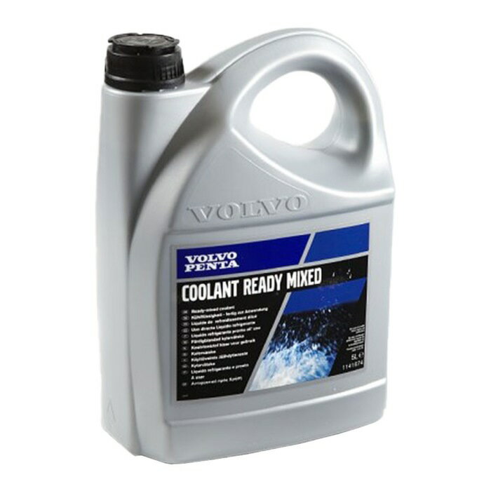 乐天商城 - VOLVO(ボルボ) Coolant - ready-to-use グリーン 5L　40％希釈済 純正部品