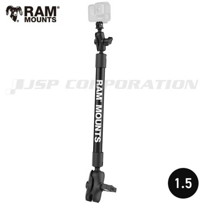 Rakuten - RAM MOUNTSタフポール アクションカメラマウント 533mm 1.5インチボール ボート用品 外装品