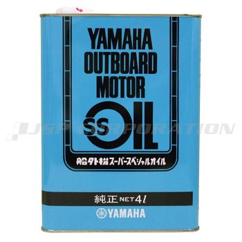 乐天商城 - YAMAHA（ヤマハ） 船外機SSオイル 1本 スチール缶 4L PWC用品 メンテナンス用品