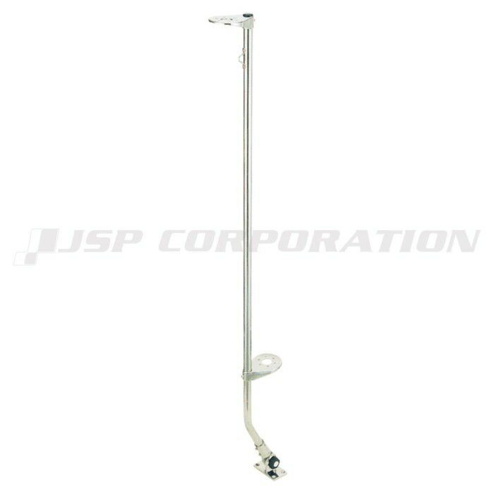 TAC 津守合金 オープンデッキマスト・可倒式 両舷灯台付き 小糸用 上下間隔 1010mm ボート用品 外装品