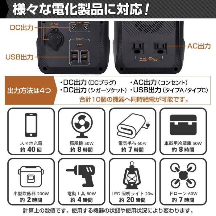 HANT ハント ポータブル電源 EB50 135000mAh 500Wh 瞬間最大出力450W アウトドア マリンスポーツ steadysurf-10048196 ステディーサーフ楽天市場店 サンプル画像3