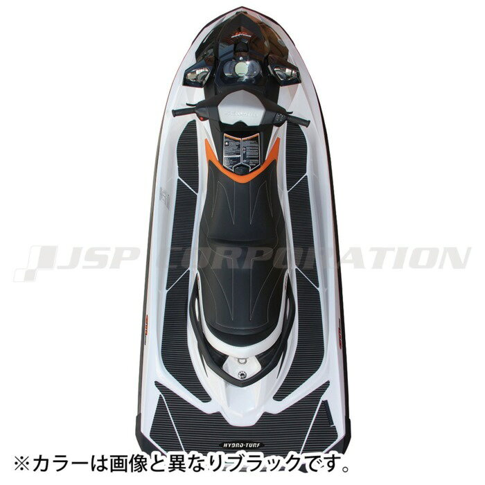 GTI130&SE(11-19) GTI155他 SEA-DOO デッキマットキット(テープ付) Cut Groove Black 9PCS