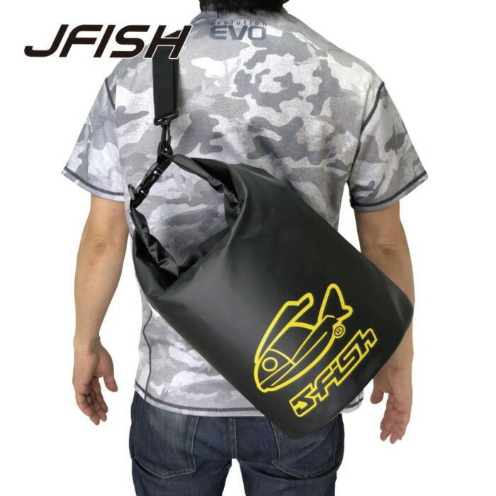 J-FISH ジェイフィッシュ ドライバッグ イエロー 25L マリンスポーツ 防水バック