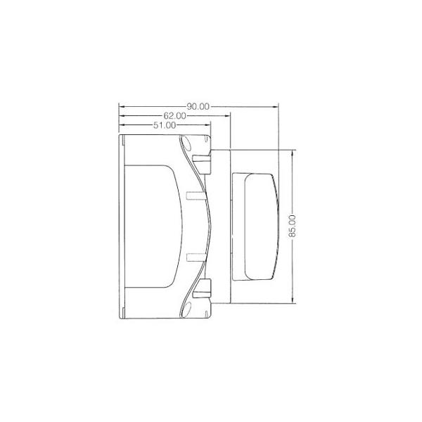 BEP MARINE ヘビーデューティーバッテリースイッチ 720 ON-OFF ボート用品 電装品