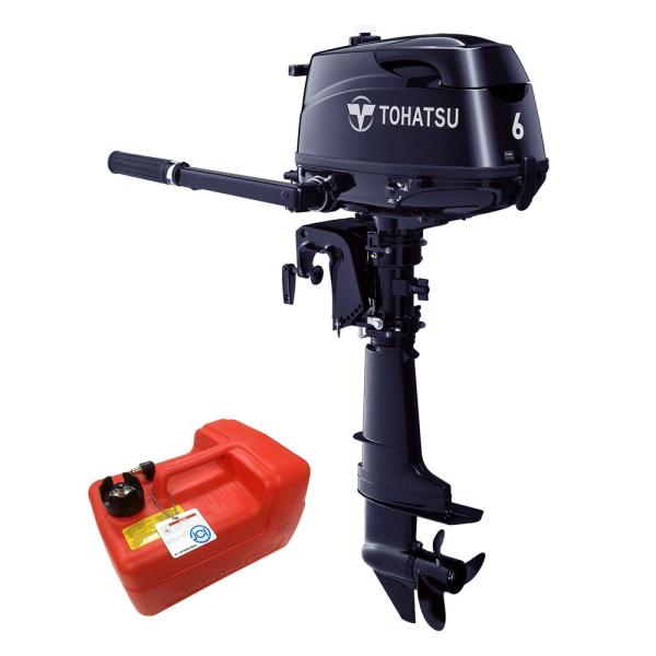Rakuten - TOHATSU トーハツ 船外機 6馬力 4ストローク セパレート型(外付) セイルプロ(SP)仕様 MFS6DSP トランサムL ミニボート