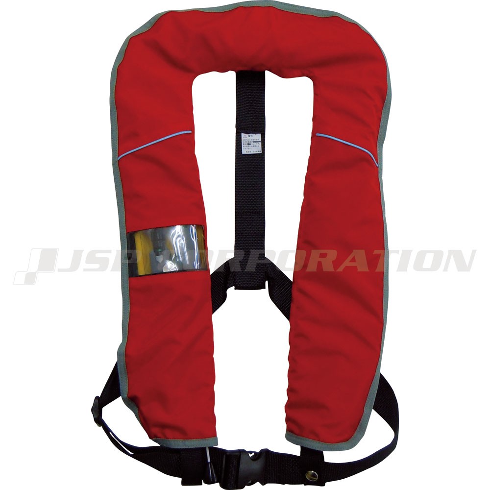 樂天商城 - 日本船具製自動膨脹式救命胴衣 NS-5000 ボート用品 法定備品・船舶検査