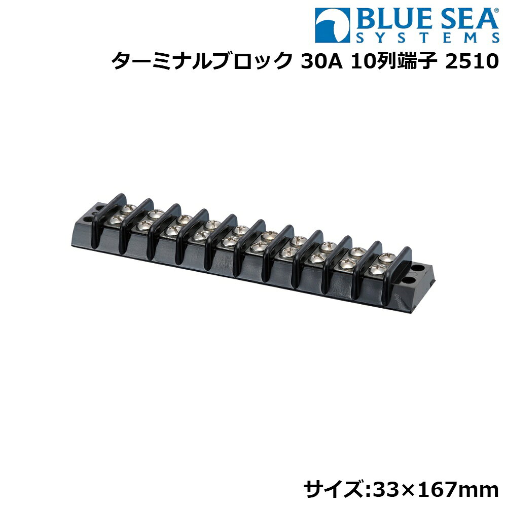■最大電圧：600V(30A)■サイズ：幅33×長さ167mm■ターミナルスクリュー：#8■材質：ニッケルメッキされたブラス、ナイロン台座