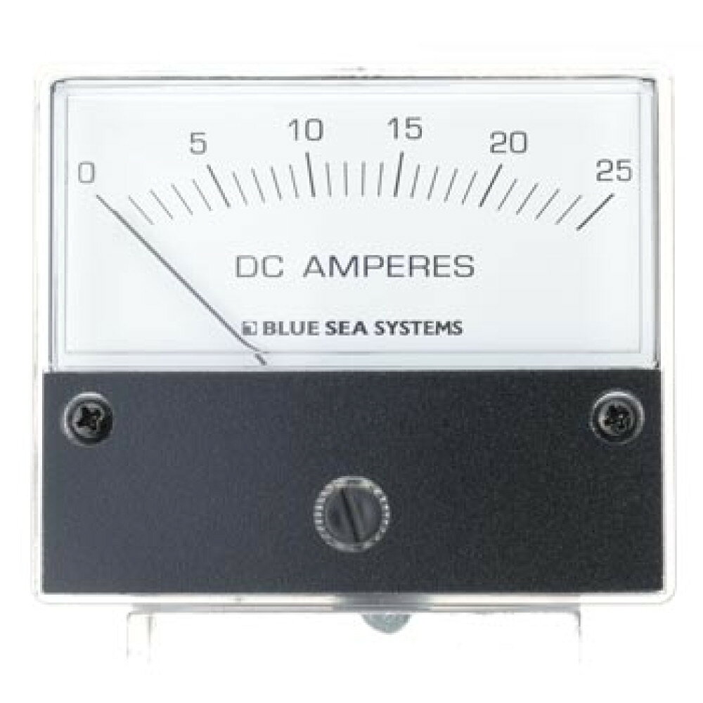 ■サイズ：W71.12×H60.33×D49.4mm■表示電流：0〜25Amp　■入力電圧：8〜16VDC　■夜間照明付き　