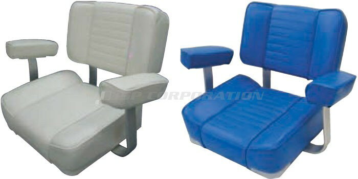キャプテンチェアー アームレスト付き ボート用品 内装品 シート デラックスシート スプリングフィールドマリン