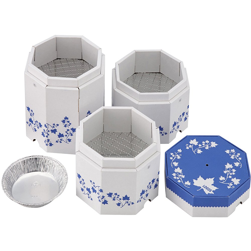 ■品番：81066020■ブランド：ロゴス■対象：メンズ＆ユニセックス■サイズ：【総重量】約440g【組立時サイズ】約15×15×39．5cm【網と網の間隔］約10cm【スモーク皿内寸】約11／8．3×11／8．3×2．4cm【収納サイズ】約32×27×3cm■素材：【本体】紙【網】スチール【アルミ皿】アルミ※モニターの発色の具合により、実際の色と異なる場合がございます。※メーカー在庫と連動しているため、ご注文のタイミングにより欠品となる場合がございます。