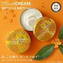 【8/20(水)10:00より新発売】スチームクリーム【公式】ハンドクリーム ギフト キンモクセイ&茶 75g 日本製 ハンドケア 保湿クリーム コスメ 全身 顔 ボディークリーム フェイスクリーム プレゼント プチギフト 誕生日 送別