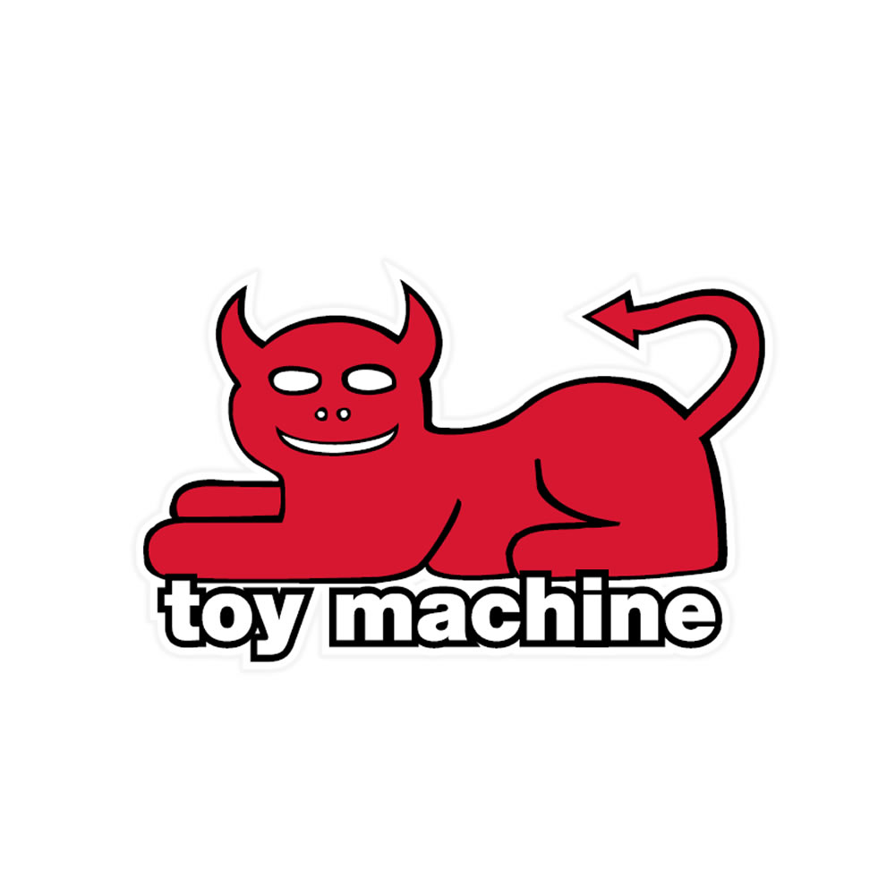 ステッカーDEVIL CATTOYMACHINE(トイマシ