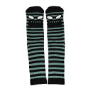 楽天STEEZ SHOP高機能ソックスMONSTER FACE MINI STRIPE SOCK （SLATE/BLACK）TOYMACHINE（トイマシーン）[p1009-slbk]