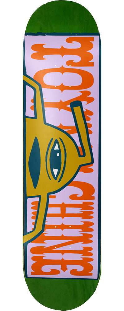 【★ウィンターセール★】デッキ 7.5SECT BAR VIOLET 7.5 L.GREEN(7.5 x 30.37)[d1287lgr] TOYMACHINE(ト..